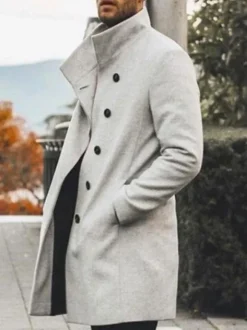 Men's Jackets & Coats Men's Coats Casual Black Quality