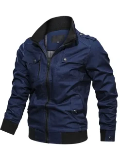 Men's Jackets & Coats Mens Jacket Men's Jackets Chic Burgundy Green Modern