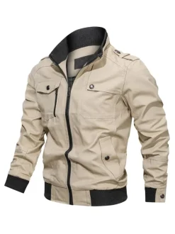 Men's Jackets & Coats Mens Jacket Men's Jackets Chic Burgundy Green Modern