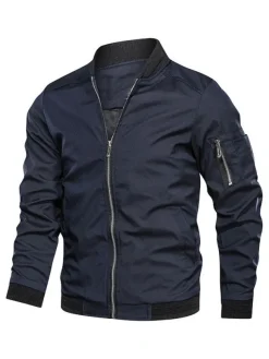 Men's Jackets & Coats Mens Jacket Men's Jackets Casual Dark Navy Dark Navy Amazing