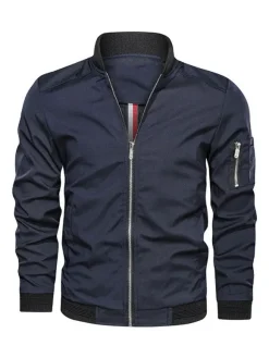Men's Jackets & Coats Mens Jacket Men's Jackets Casual Dark Navy Dark Navy Amazing