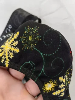 Men's Lingerie Underwear Male Sexy Panties Dark Green Floral Print Sheer Thong