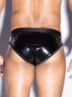 Men's Lingerie Underwear Mesh Low-Rise Pouch Thong Panties