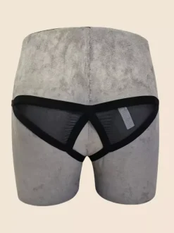 Men's Lingerie Underwear Sexy Panties Black Brief Triangle