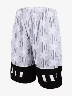 Men’s Loose Fit Shorts Beach Quick-Dry Printed Summer Shorts