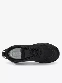 Mens Mesh Sneakers Lightweight Low Top Running Shoes Non Slip Thick Sole Walking Shoes
