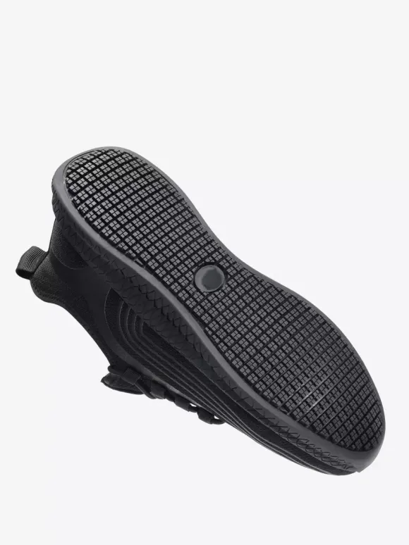 Mens Mesh Sneakers Round Toe Platform Slip-on Running Shoes Lightweight Breathable High Range Sneaker