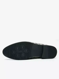 Mens Monk Loafers Slip-on Penny Shoes Fashion Breathable White Beaded Formal Wear Casual Shoes