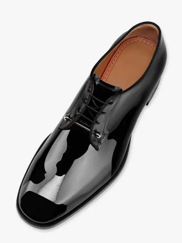 Men's Patent Leather Lace Up Dress Derby Prom Party Wedding Shoes