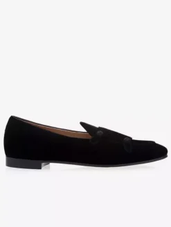 Men's penny loafer Casual Shoes Black Fashion Velvet Monk Strap Loafers Round Toe Prom Party Wedding Shoes Business Party Shoes