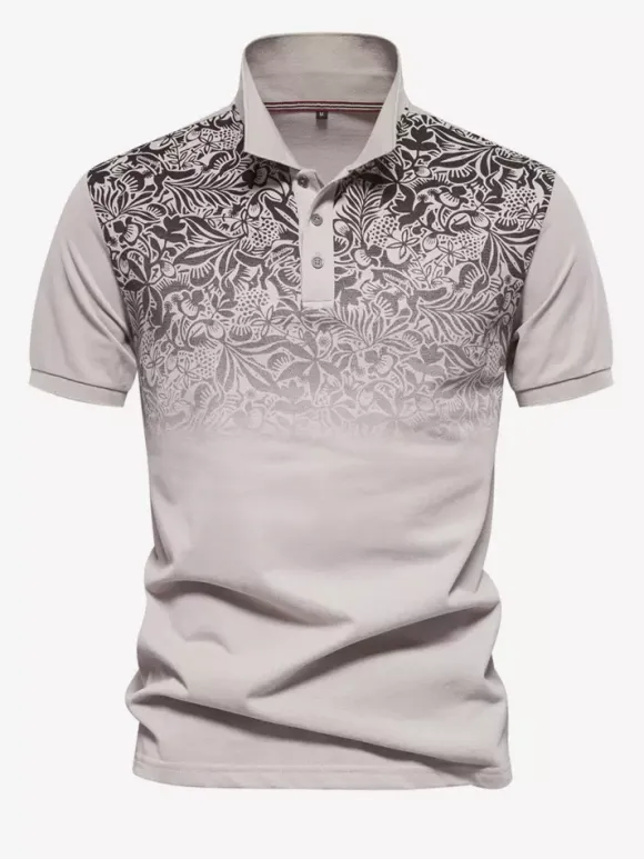 Mens Polo Shirt Turndown Collar Short Sleeves Buttons Regular Fit Polo Shirts