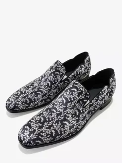 Men's Prom Loafers Square Toe Slip On Dress Party Shoes