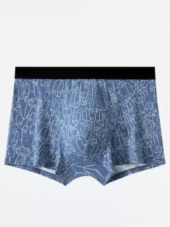Men's Pure Cotton Underwear Breathable Boxer Shorts