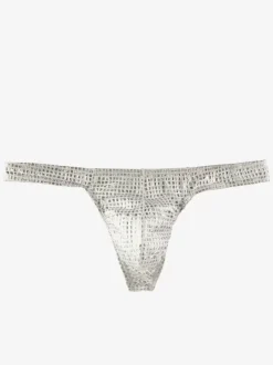 Men's Sexy Panties Brief Jelly Polyester Yellow Green Clothes Men's Lingerie