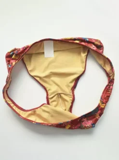 Men's Sexy Panties Printed Milk Silk Tanga Men's Lingerie