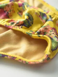 Men's Sexy Panties Printed Milk Silk Tanga Men's Lingerie