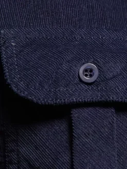 Men's Shirt Cotton Slim Fit Casual Long Sleeve Shirt