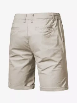 Men's Shorts Elastic Waist Summer Lightweight Cargo Shorts
