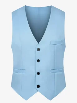 Men's Single Breasted Vest Slim Fit Waistcoat Vest
