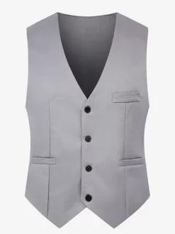 Men's Single Breasted Vest Slim Fit Waistcoat Vest