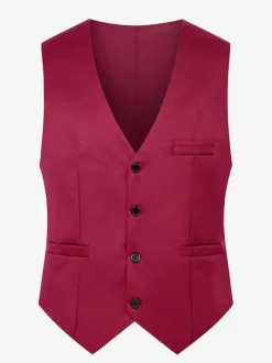 Men's Single Breasted Vest Slim Fit Waistcoat Vest