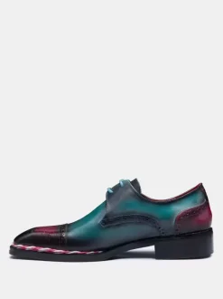 Men's Slip On Loafer Debby Handmade Lace Up Prom Wedding Shoes