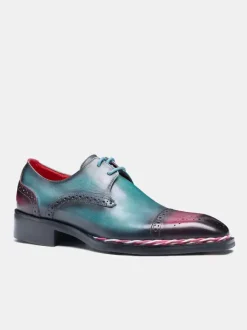 Men's Slip On Loafer Debby Handmade Lace Up Prom Wedding Shoes