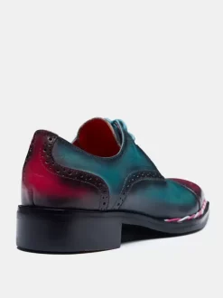 Men's Slip On Loafer Debby Handmade Lace Up Prom Wedding Shoes