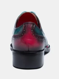 Men's Slip On Loafer Debby Handmade Lace Up Prom Wedding Shoes