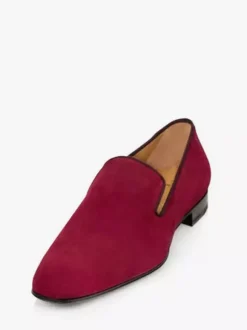 Mens Slip On Loafer Shoes Suede Leather