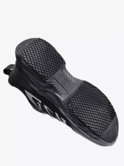 Mens Sneaker Low Top Non Slip Thick Sole Running Shoes Lightweight Spinning Lace-Free Jogging Shoes