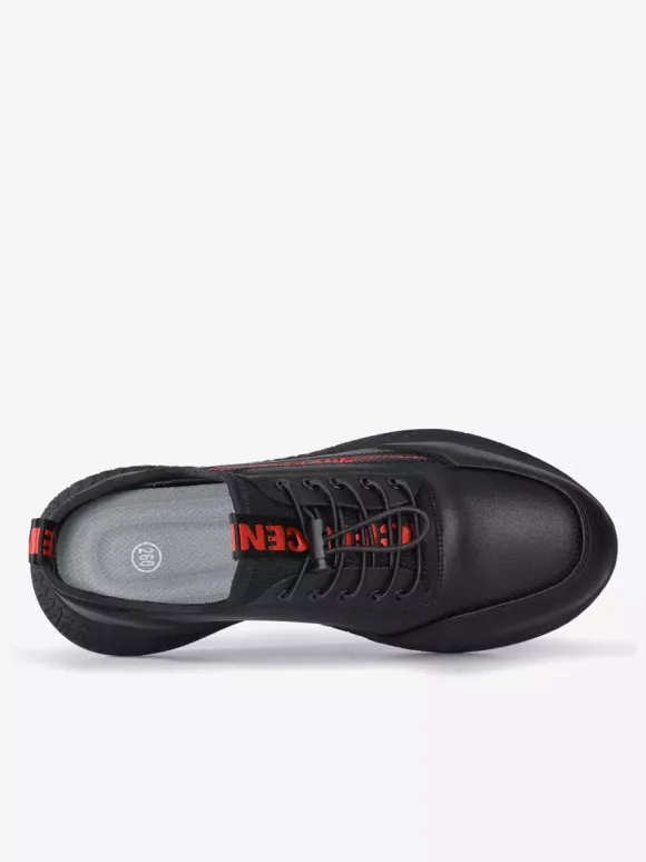 Mens Sneakers High Range Thick Sole Running Shoes Lightweight Breathable Rainproof Jogging Shoes