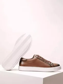 Mens Sneakers Round Toe Lace-Ups flats Hiking Shoes