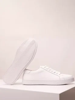 Mens Sneakers Round Toe Lace-Ups flats Hiking Shoes