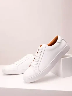Mens Sneakers Round Toe Lace-Ups flats Hiking Shoes