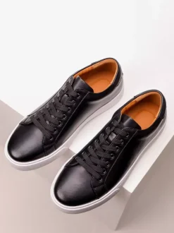Mens Sneakers Round Toe Lace-Ups flats Hiking Shoes