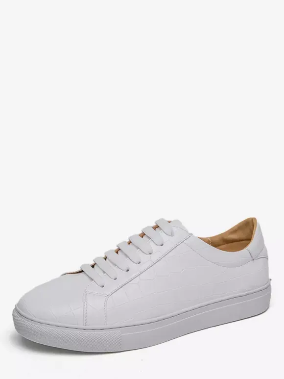 Mens Sneakers Slip-on Round Toe Platform Chunky Walking Shoes Casual Comfortable Low Top Hiking Shoes