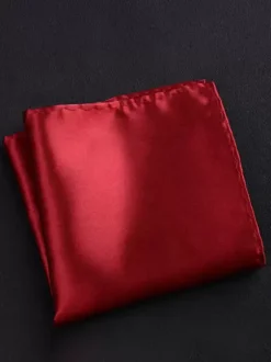 Men's Suit Pocket Square Scarf Men's Shirt Handkerchief Silk Scarf