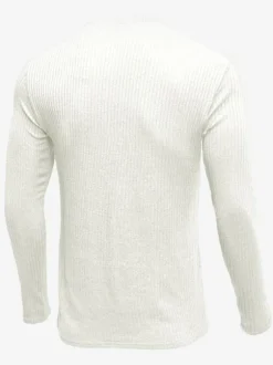 Men's Sweaters Men's Pullover Knitwear Jewel Neck Fall Hunter Green Gray