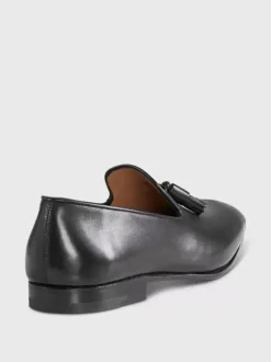 Mens Tassel Loafer Shoes Polyester Artwork Slip-On Prom Wedding Shoes