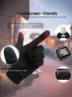 Men's Thermal Gloves Gaming Cycling Motorcycle Ski Glove Touch Screen Sports Glove
