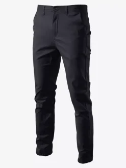 Men's Trousers Casual Natural Waist Straight Men’s Pants With Pockets