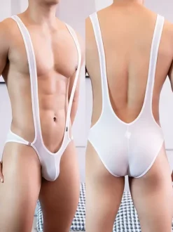 Men's Undershirt Sexy Polyester