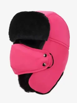 Men Warm Winter Hat Comfortable Windproof Dustproof Waterproof for Skiing Hat with Removable Mask