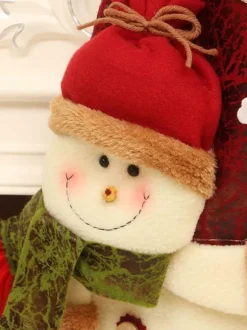 Merry Christmas Gift Santa Claus Lane Stocking-Reindeer