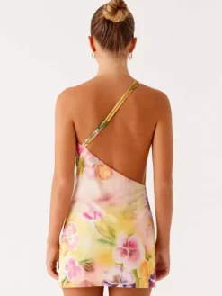 Midi Dress Floral Print Chiffon Chic Straps Neck Sleeveless Daily Summer Dresses