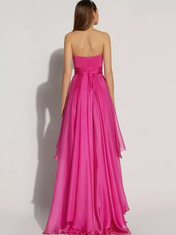 Modern Homecoming Dress Short A-Line Strapless Dresses Free Customization