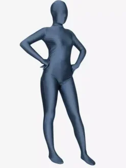 Morph Suit Dusty Blue Lycra Spandex Zentai Suit