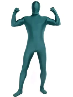 Morph Suit Green Zentai Suit Full Body Lycra Spandex Bodysuit