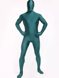 Morph Suit Green Zentai Suit Full Body Lycra Spandex Bodysuit